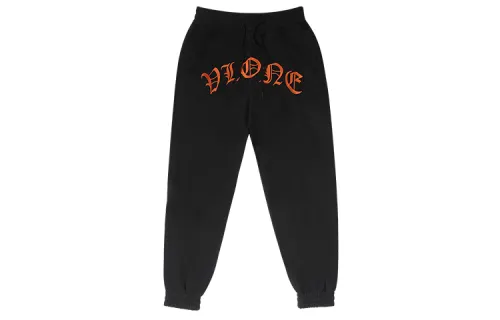 VLONE Gothic Alphabet Series Sweatpants Unisex