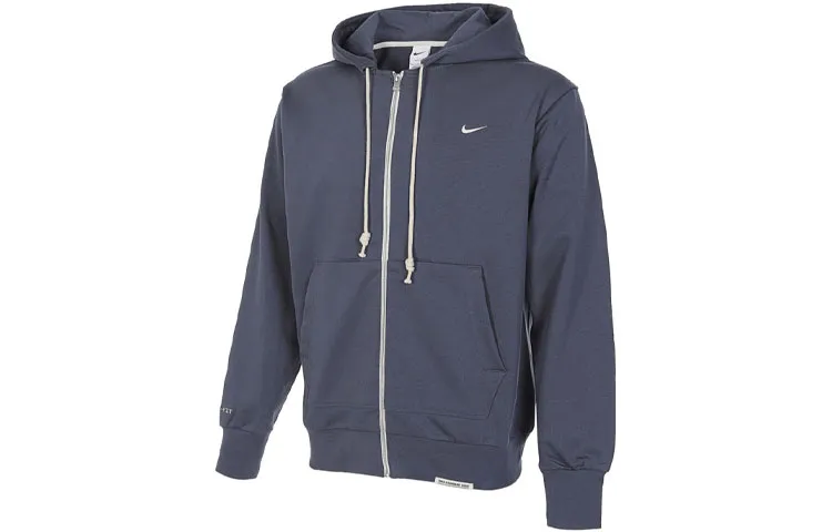 Nike As M Nk Df Std Issue Fz Hoodie Jackets & Coats Men's Blue