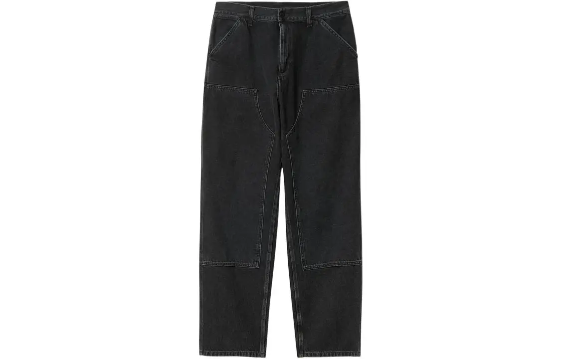 Carhartt WIP Jeans Men's Black Moderate Straight Fit Pants