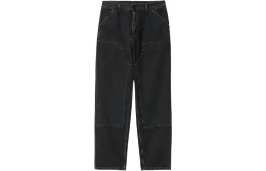 Carhartt WIP Jeans Men's Black Moderate Straight Fit Pants