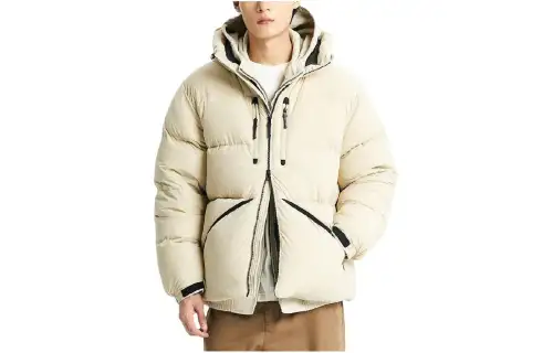 New Balance Jackets & Coats Men's Ivory White
