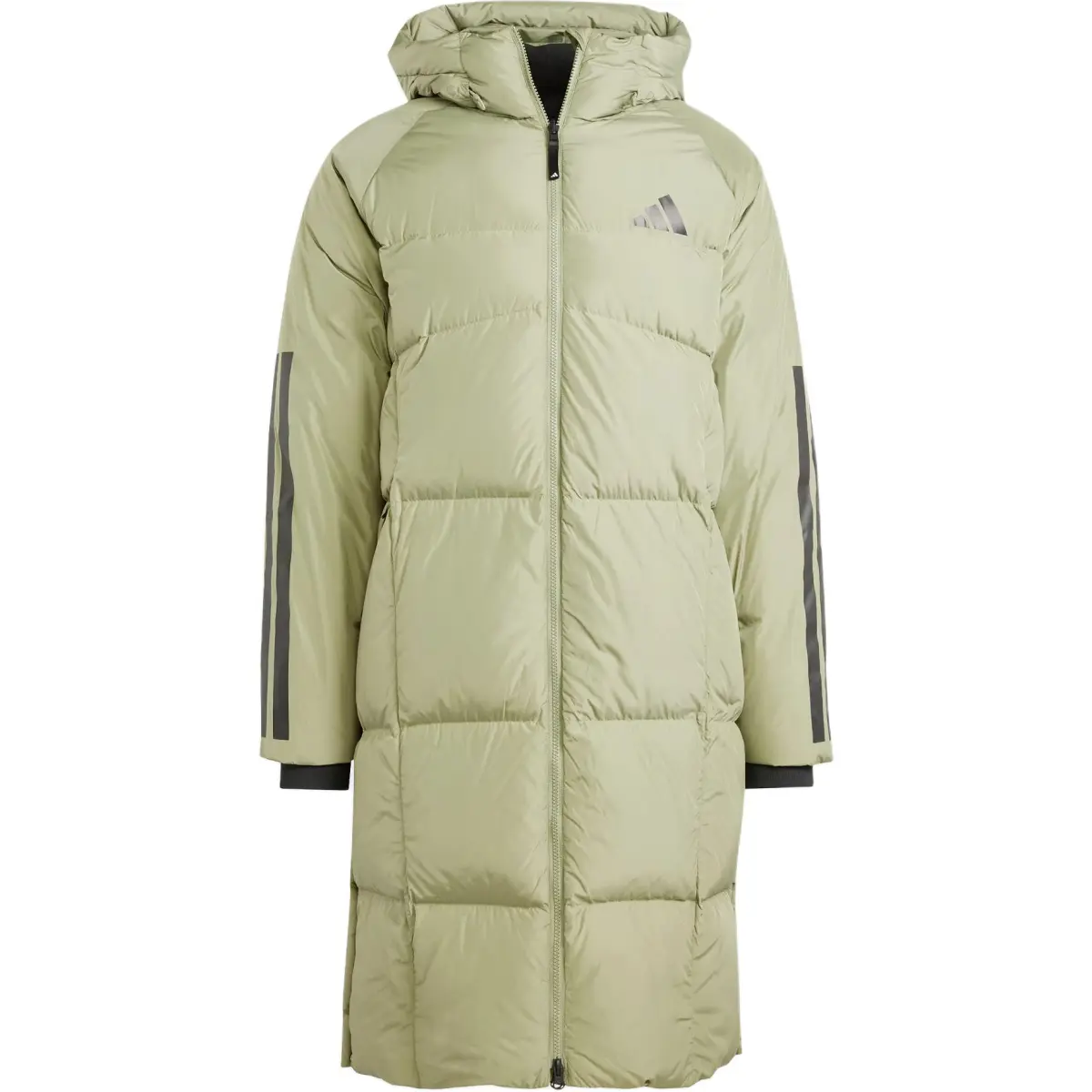 Adidas 3 Stripes Down Jacket Men's Tent Green