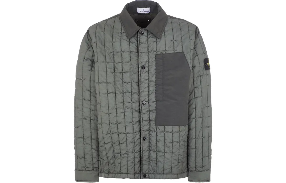 STONE ISLAND SS24 Jackets & Coats Men's Moss Green