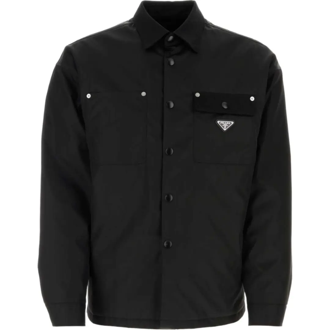 PRADA Long-Sleeved Button-Up Coat