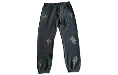 Chrome Hearts Knitted Sweatpants Unisex Black