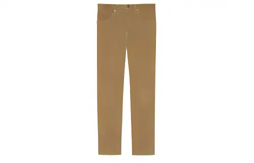 GUCCI Casual Pants Men's Camel Moderate Straight Fit Pants