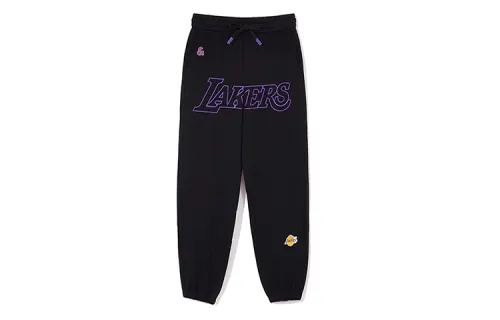 JACK JONES· x NBA JACK&JONES X Los Angeles Lakers NBA JACK&JONES X Golden State Warriors NBA Knitted Sweatpants Unisex