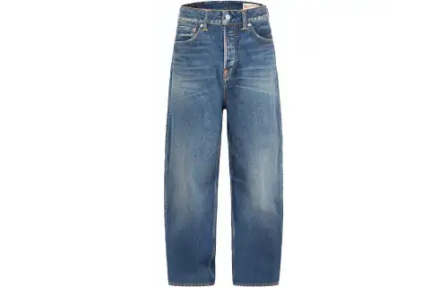EVISU Jeans Men's Denim Blue Moderate Straight Fit Pants