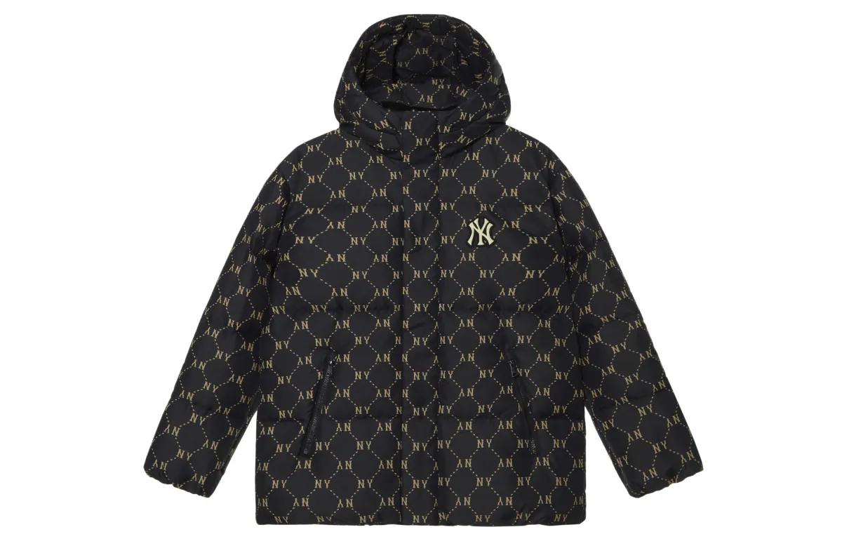 MLB MONOGRAM 24FW Down Jacket Unisex Black