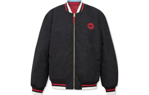 Levis Puffer Jacket Men's Red/Black