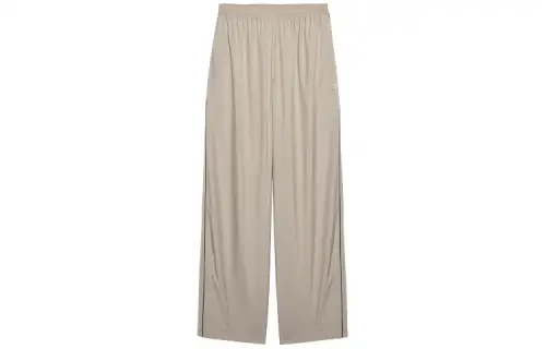 Balenciaga Casual Pants Men's Beige Moderate Wide Leg Pants