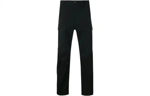 Balenciaga Cropped Slim Fit Cotton Twill Cargo Trousers