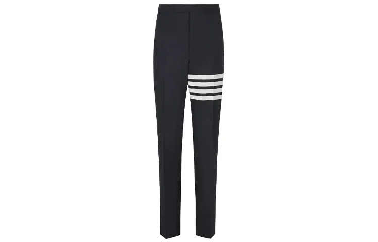 THOM BROWNE 4 Bar Striped Detail Trousers