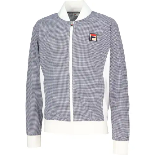 FILA Jackets Men's White Baseball Collar Moderate Other