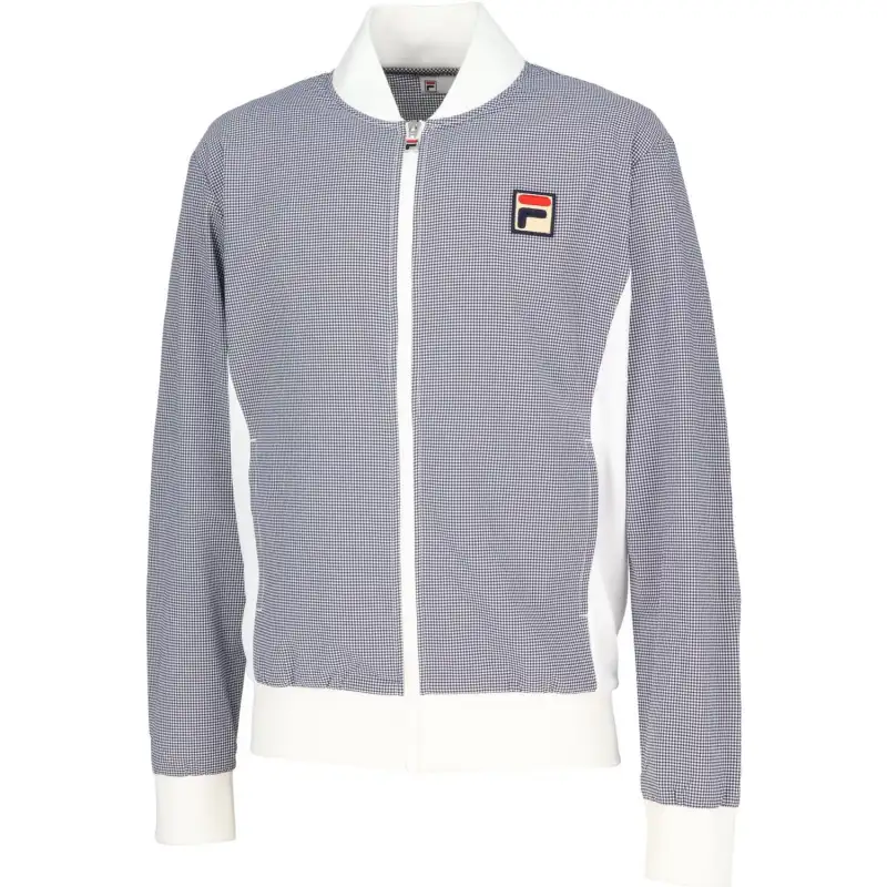 FILA Jackets Men's White Baseball Collar Moderate Other