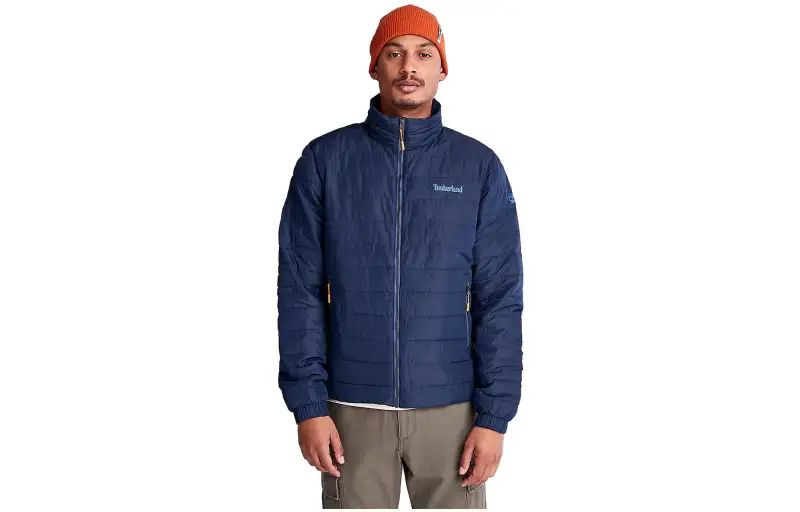 Timberland AXIS PEAK Puffer Jacket Men's Marine Blue