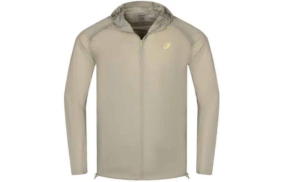 Asics Jackets & Coats Men's Gray Green