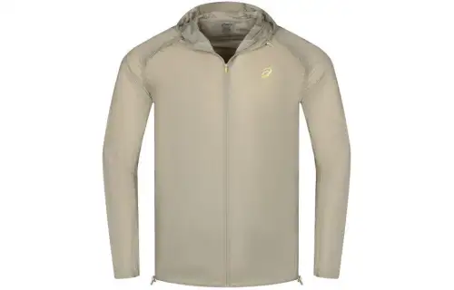 Asics Jackets & Coats Men's Gray Green