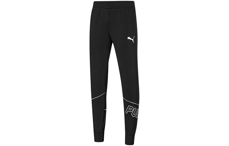 PUMA Knitted Sweatpants Men's Black