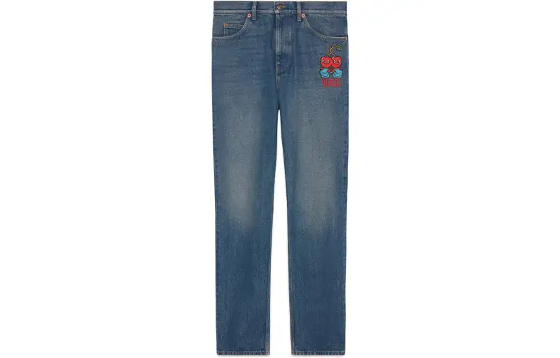 GUCCI Love Parade FW22 Jeans Men's Blue