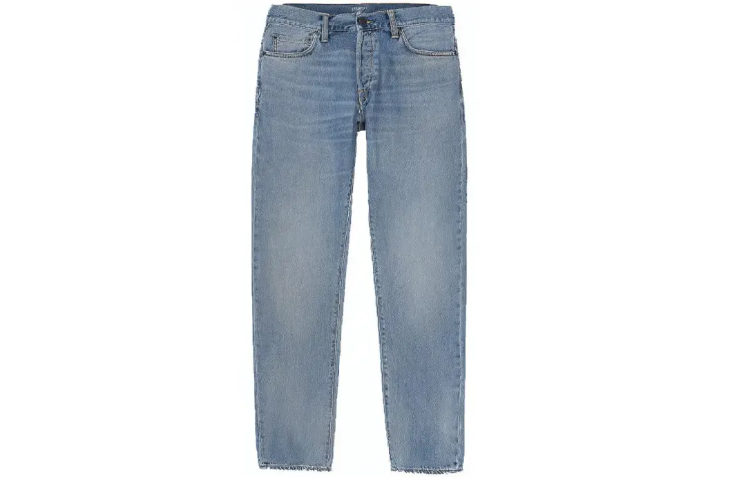 Carhartt WIP Jeans Men's Blue Moderate Straight Fit Pants