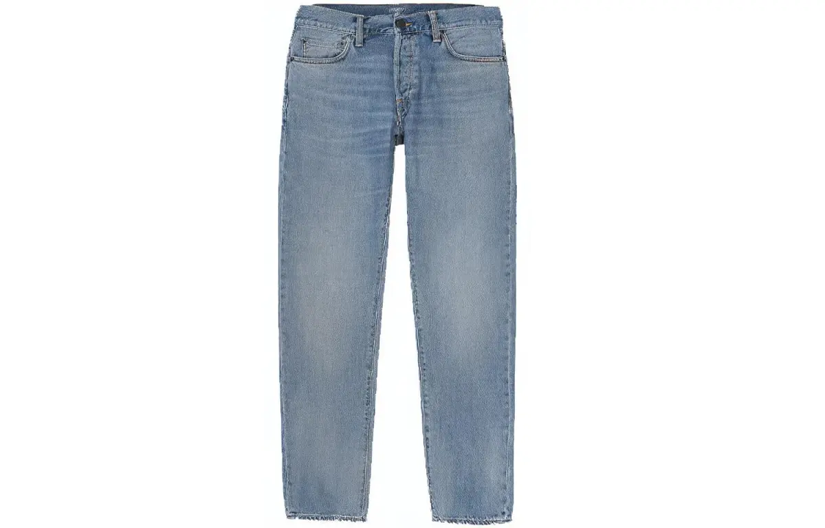 Carhartt WIP Jeans Men's Blue Moderate Straight Fit Pants