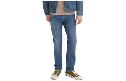 Levis Jeans Men's Blue Moderate Straight Fit Pants