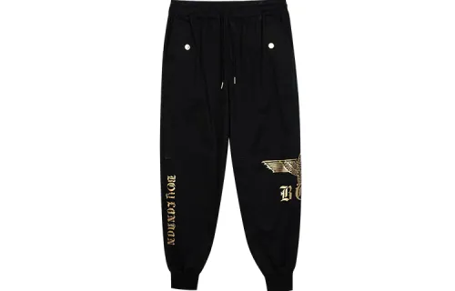 Boy London Knitted Sweatpants Unisex Black