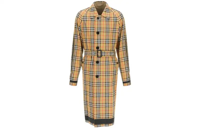 Burberry Trench Coat Men's Khaki