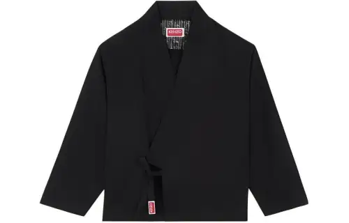 KENZO Tie fastening V neck Blazer
