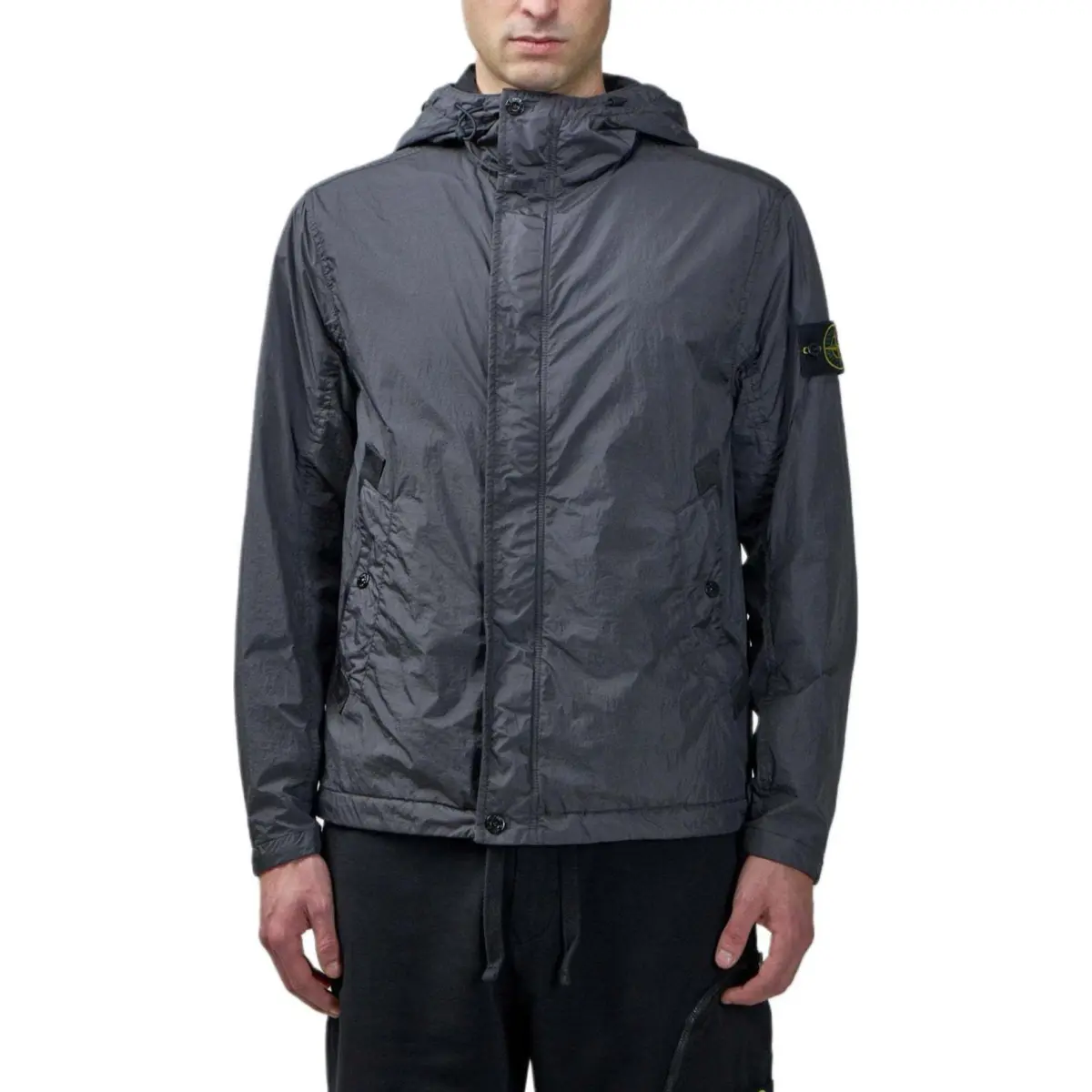 STONE ISLAND Compass Patch Hooded Jacket
