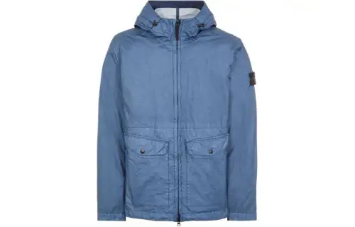 STONE ISLAND Membrana 3L Tc Zipped Hooded Jacket