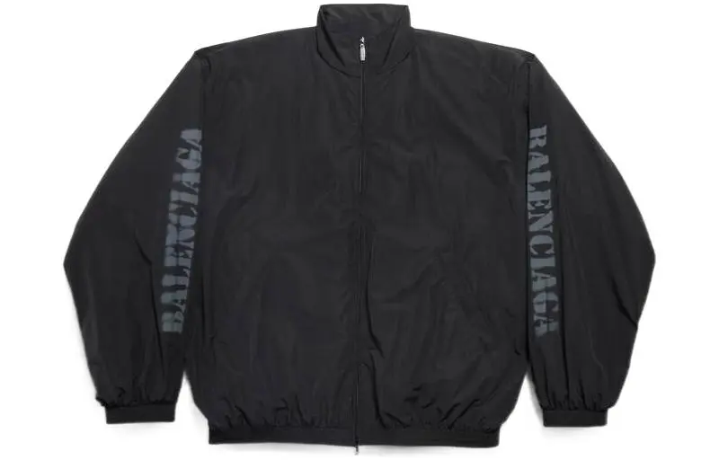 Balenciaga Jackets & Coats Loose Fit Unisex Black