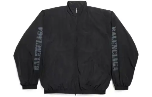 Balenciaga Jackets & Coats Loose Fit Unisex Black