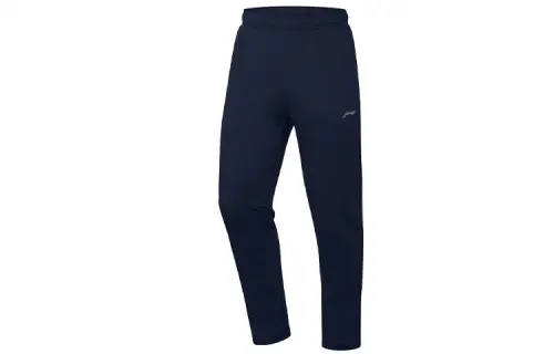 Li Ning Knitted Sweatpants Men's Dark Blue