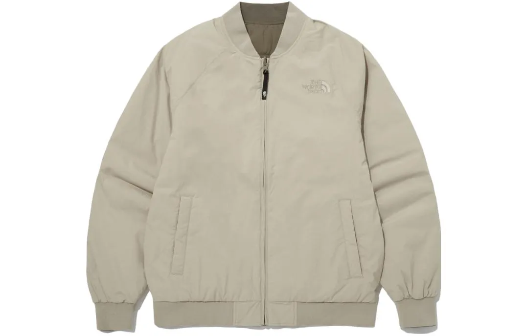 THE NORTH FACE FW23 Puffer Jacket Unisex Beige Gray