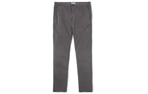 Timberland Casual Pants Men's Gray Moderate Slim Fit Pants