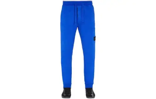 STONE ISLAND Cargo Pants Men's Blue