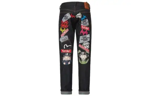 EVISU x Monopoly Jeans Men's Blue