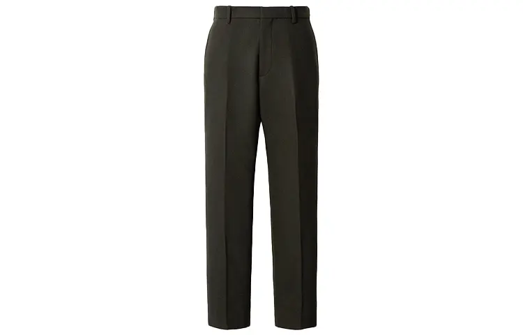 UNIQLO FW20 Casual Pants Men's Dark Green