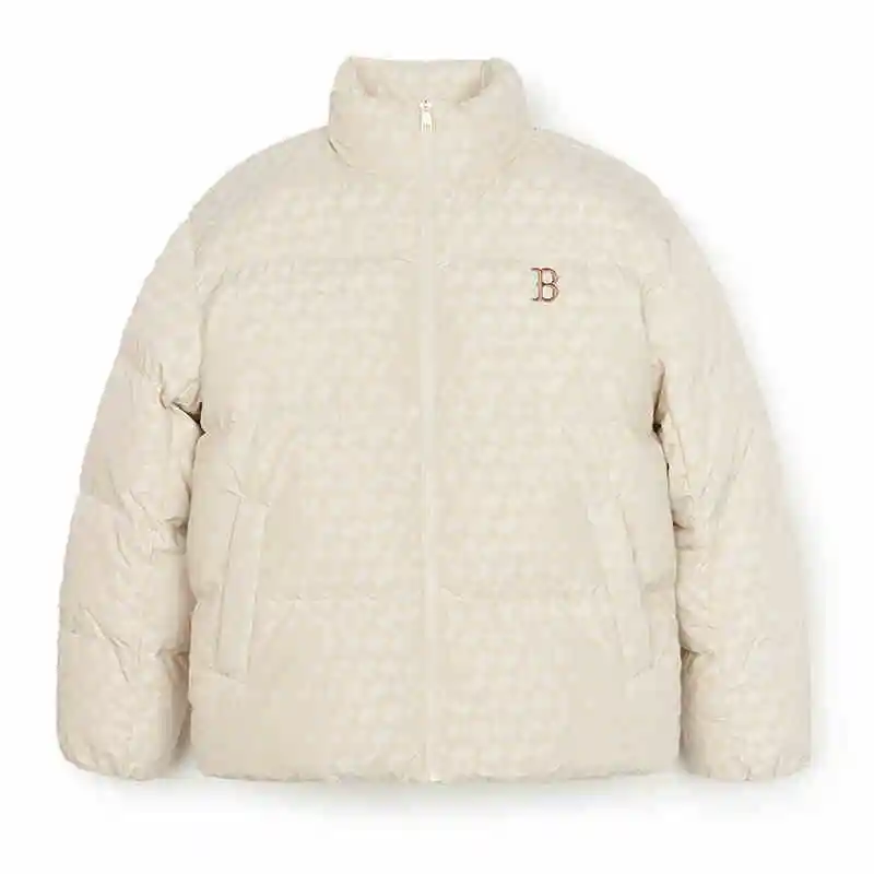 MLB Boston Red Sox Down Jacket Unisex Ivory White