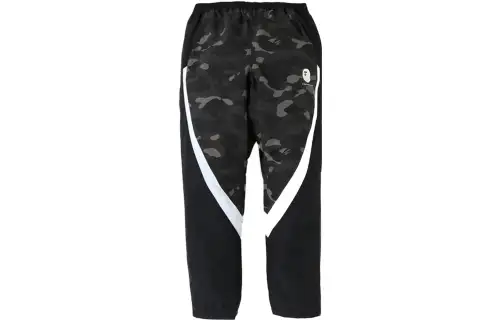 A BATHING APE Knitted Sweatpants Men's Moderate Cuffed Pants