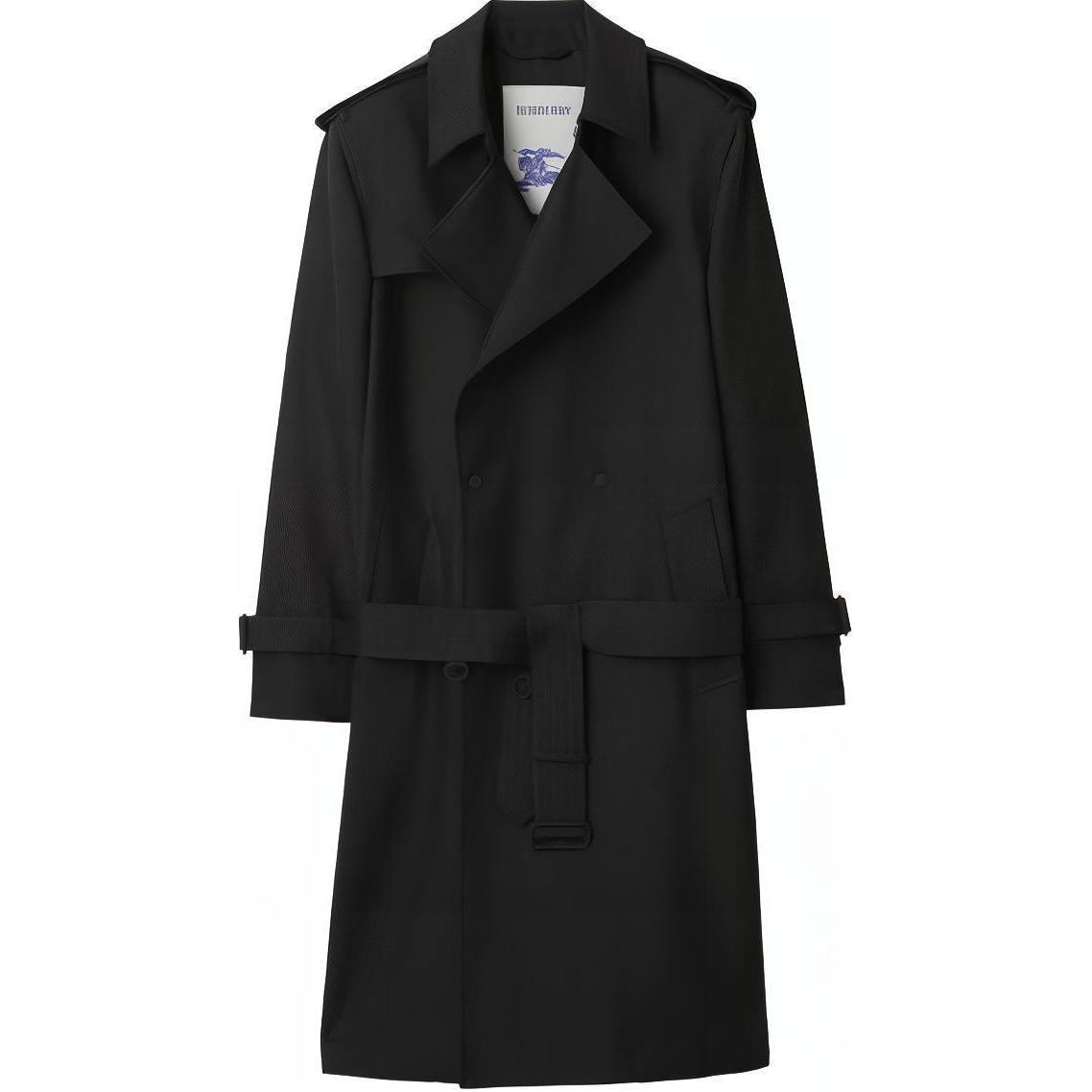 Мужской тренч Burberry (черный)