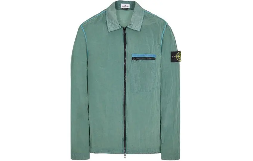 STONE ISLAND Metal Nylon Collection Jackets & Coats Men's Light Green