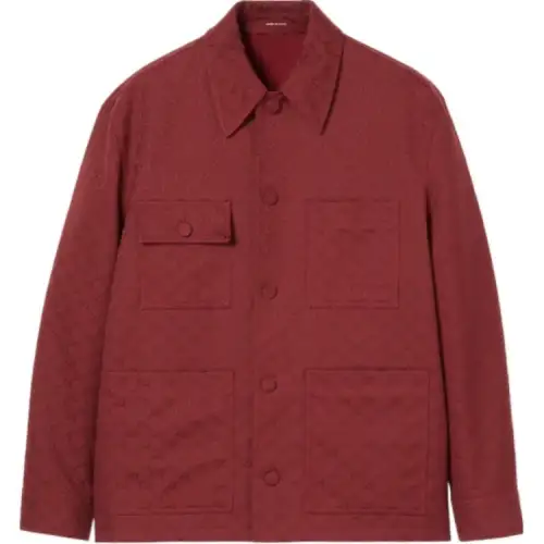 GUCCI Monogrammed Button Up Jacket