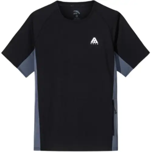 Anta Outdoor Collection T Shirt Men's Basic Black