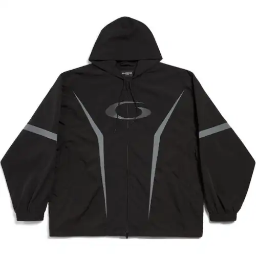 Balenciaga Hooded Zip Up Jacket