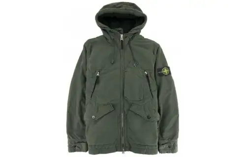 STONE ISLAND Jackets & Coats Unisex Green