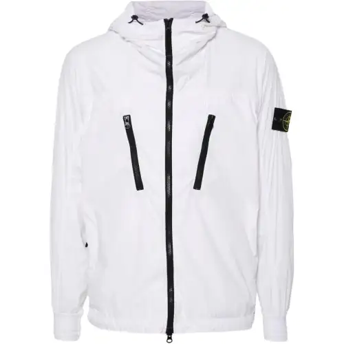 STONE ISLAND Foldable Zip-Up Jacket