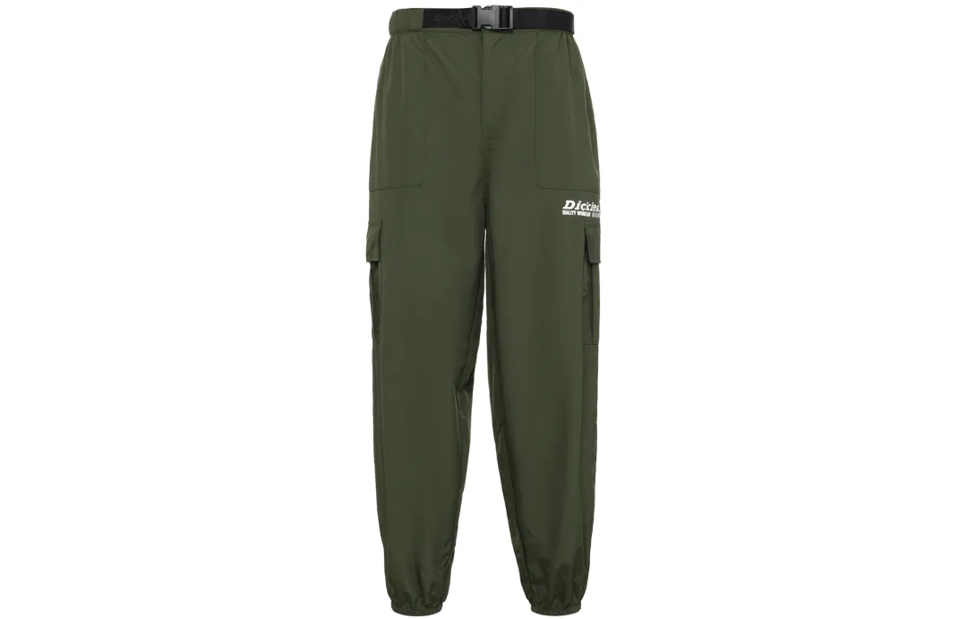 Dickies Casual Pants Men's Army Green Moderate Cuffed Pants